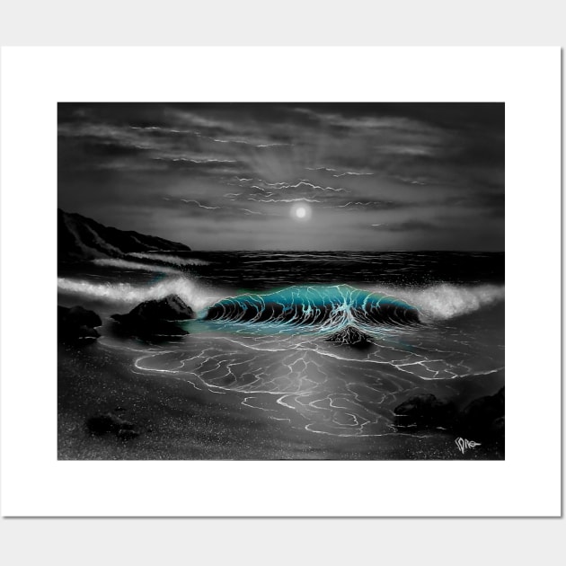 HAWAII Hawaiian seascape surfing Wall Art by Coreoceanart